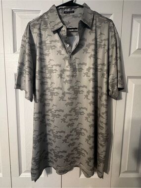Little River | Men's Lightweight Camo Polo Shirt